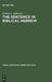 The Sentence in Biblical Hebrew by Francis I. Andersen