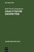 Analytische Geometrie by Karl Peter Grotemeyer