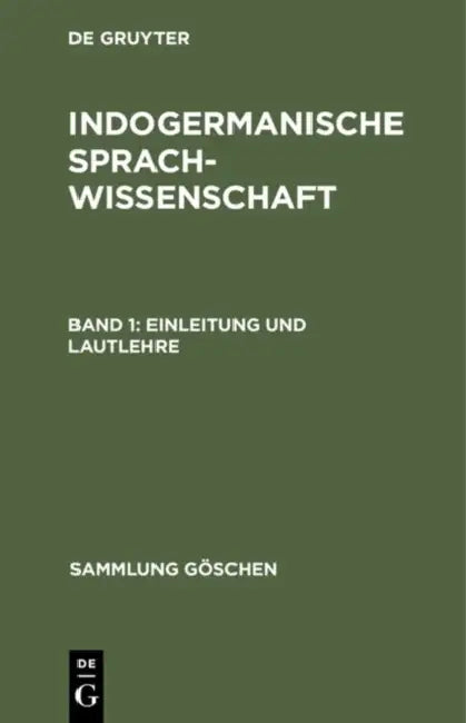 Einleitung und Lautlehre by Hans Krahe