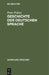 Geschichte Der Deutschen Sprache by Peter Polenz