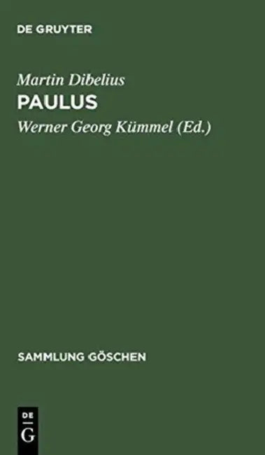Paulus by Martin Dibelius, Werner Georg Kümmel