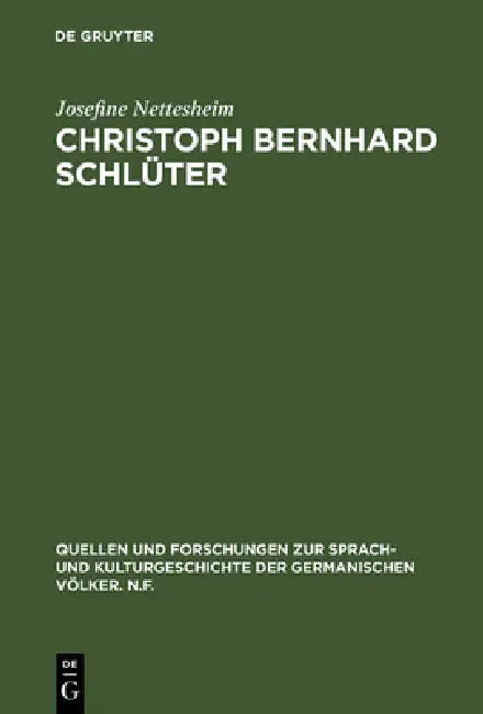 Christoph Bernhard Schlüter by Josefine Nettesheim
