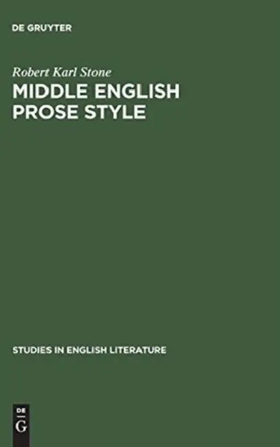 Middle English Prose Style: Margery Kempe and Julian of Norwich by Robert Karl Stone