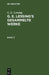G. E. Lessing: G. E. Lessing's Gesammelte Werke. Band 3 by G. E. Lessing
