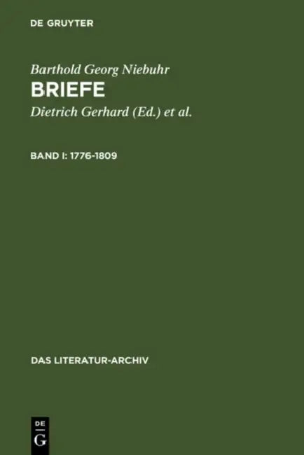 1776-1809 by Dietrich Gerhard, William Norvin, Barthold Georg Niebuhr