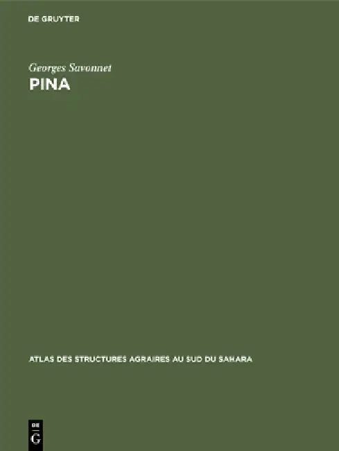 Pina by Georges Savonnet