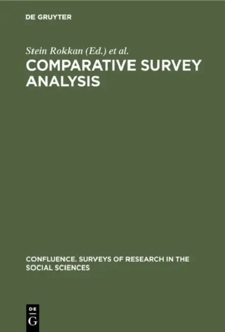 Comparative Survey Analysis by Stein Rokkan, Sidney Verba, Jean Viet