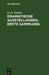 Dramatische Ausstellungen, erste Sammlung by K. B. Trinius