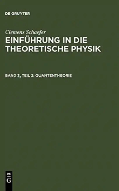 Quantentheorie by Clemens Schaefer