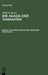 Von Akiba's Tod Bis Zum Abschluß Der Mischna: (135 Bis 220 Nach Der Gew. Zeitrechnung) by Wilhelm Bacher
