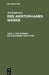 Die Wespen. Die Acharner. Die Ritter by Joh Gust Droysen, Aristophanes