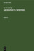 G. E. Lessing: Lessing's Werke. Band 8 by Franz Muncker, G. E. Lessing