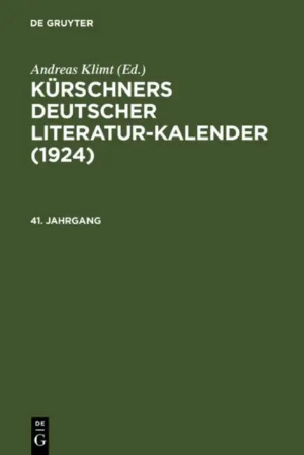 1924 by Joseph Kürschner