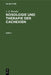 J. D. Brandis: Nosologie Und Therapie Der Cachexien. Band 1 by J. D. Brandis