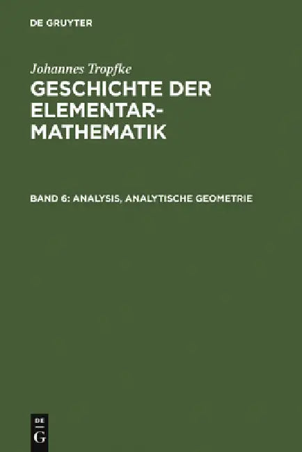 Analysis, analytische Geometrie by Kurt Vogel, Karin Reich, Helmuth Gericke