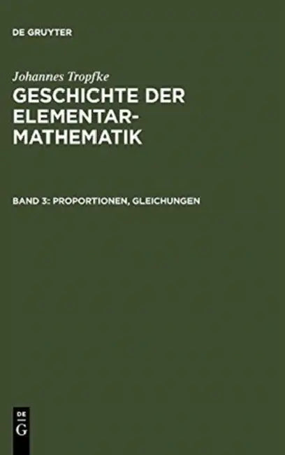Proportionen, Gleichungen by Kurt Vogel, Karin Reich, Helmuth Gericke