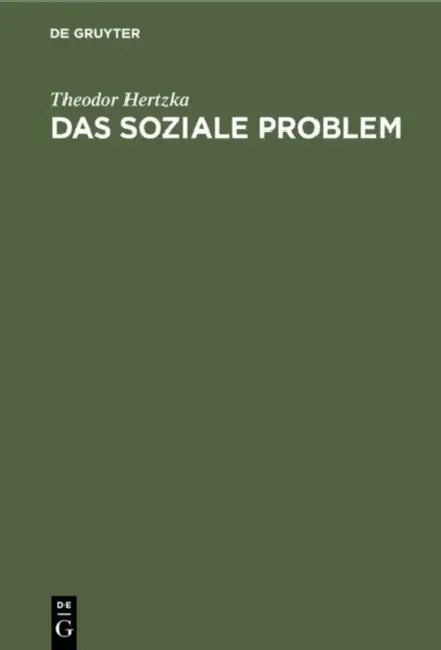 Das soziale Problem by Theodor Hertzka