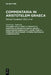 Commentaria in Aristotelem Graeca, Volumen V/V+VI, Pars V: Themistii in Aristotelis Metaphysicorum librum L paraphrasis hebraice et latine. Pars VI: T by Themistius, Sophonias, Samuel Landauer