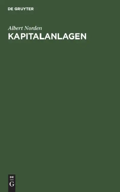Kapitalanlagen by Albert Norden, Ludwig Hof