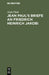 Jean Paul's Briefe an Friedrich Heinrich Jakobi by Jean Paul