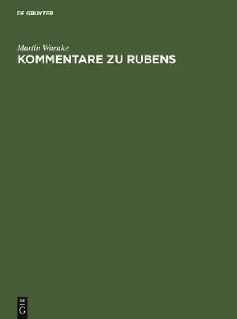 Kommentare zu Rubens by Martin Warnke