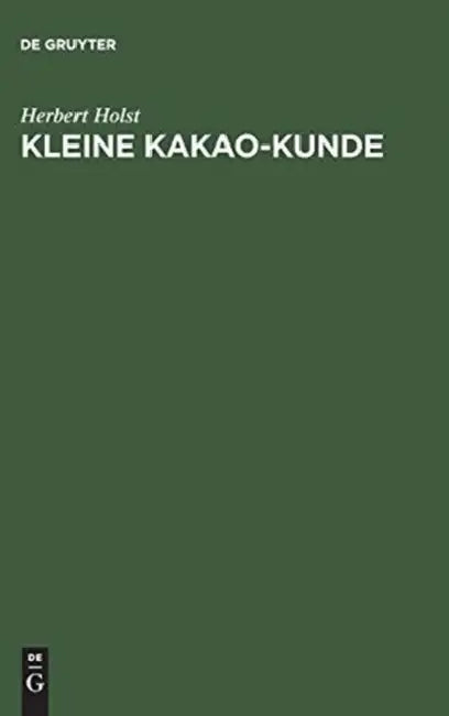 Kleine Kakao-Kunde by Herbert Holst
