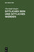 Sittliches Sein und sittliches Werden by Theobald Ziegler