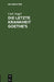 Die letzte Krankheit Goethe's by Carl Vogel, C. W. Hufeland