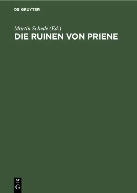Die Ruinen Von Priene by Martin Schede