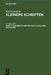 Kleinere Schriften Zur Classischen Philologie by J. Vahlen
