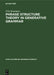Phrase Structure Theory in Generative Grammar by Frits Stuurman