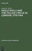 Paolo Rolli and the Italian Circle in London, 1715-1744 by George E. Dorris