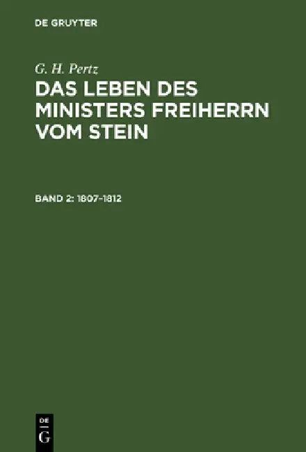 1807-1812 by G. H. Pertz