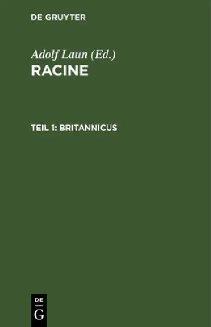 Britannicus by Adolf Laun