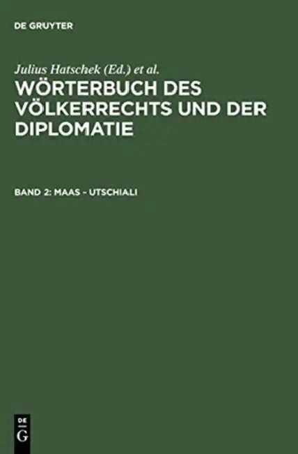 Maas - Utschiali by Julius Hatschek, Karl Strupp