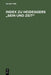 Index Zu Heideggers Sein Und Zeit by Hildegard Feick