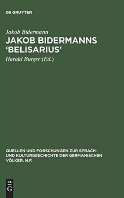 Jakob Bidermanns 'Belisarius' by Jakob Bidermann, Harald Burger