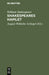 Shakespeares Hamlet by William Shakespeare, Schlegel