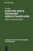Goethes Erste Weimarer Gedichtsammlung: Mit Varianten by Goethe, Albert Leitzmann