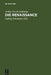 Die Renaissance by Arthur Cte De Gobineau, Ludwig Schemann