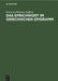 Das Sprichwort Im Griechischen Epigramm by Erich Von Prittwitz-Gaffron