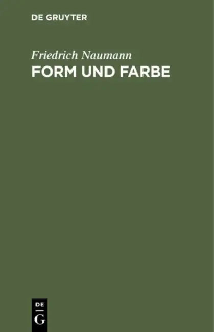 Form Und Farbe by Friedrich Naumann
