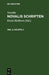Novalis Schriften by Ernst Heilborn, Novalis