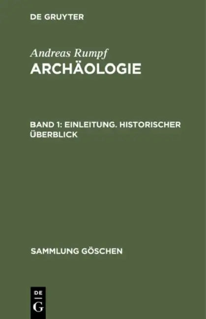 Einleitung. Historischer Überblick by Andreas Rumpf