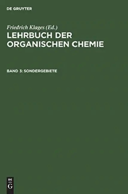 Sondergebiete by Friedrich Klages