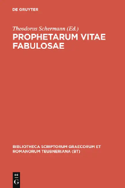 Prophetarum Vitae Fabulosae by Theodorus Schermann