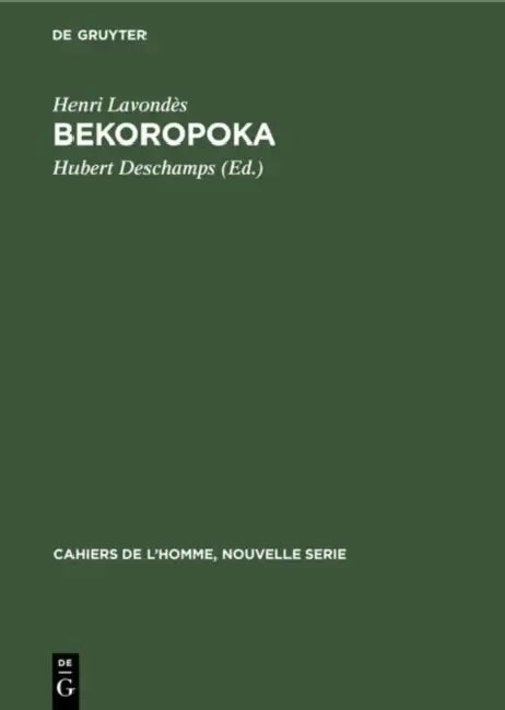 Bekoropoka by Henri Lavondès, Hubert DesChamps
