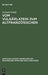 Vom Vulgärlatein Zum Altfranzösischen: Einführung in Das Studium Der Altfranzösischen Sprache by Gerhard Rohlfs
