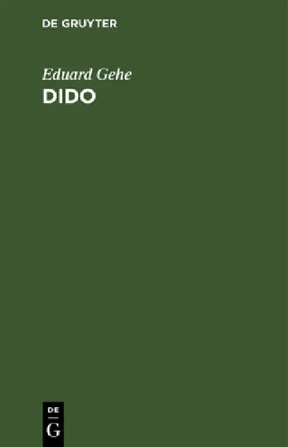 Dido by Eduard Gehe