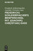 Fr[iedrich] Schleiermacherʹs Briefwechsel mit J[oachim] Chr[istian] Gaß by Friedrich Schleiermacher, Joachim Christian Gass